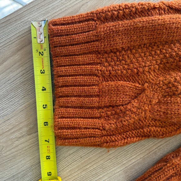 Maeve Wide Neck Oversized Cable Knit Sweater XS - Picture 13 of 13